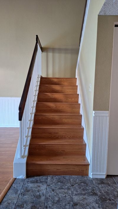Stairs and landing